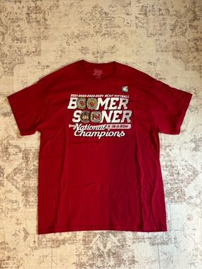 Blue 84 Size: L Oklahoma Sooners Softball National Champions Graphic Tee NWT